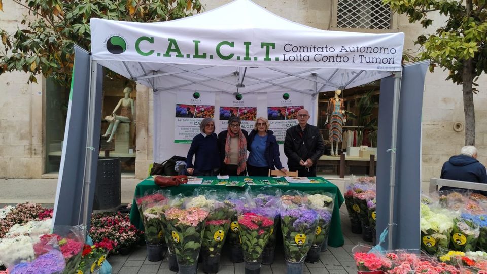 Piantine della Solidarietà del Calcit di Andria: in un anno raddoppiata la partecipazione